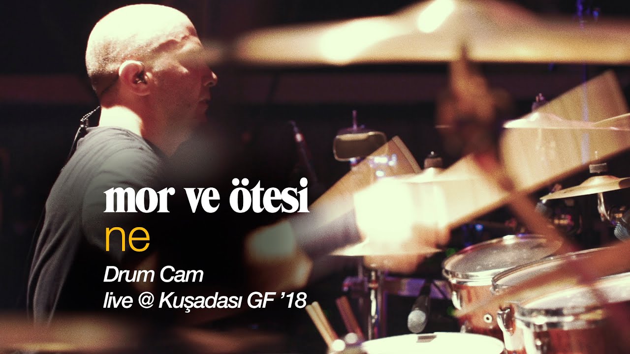 ne (davul arkası) | live @ KGF 2018 - mor ve ötesi