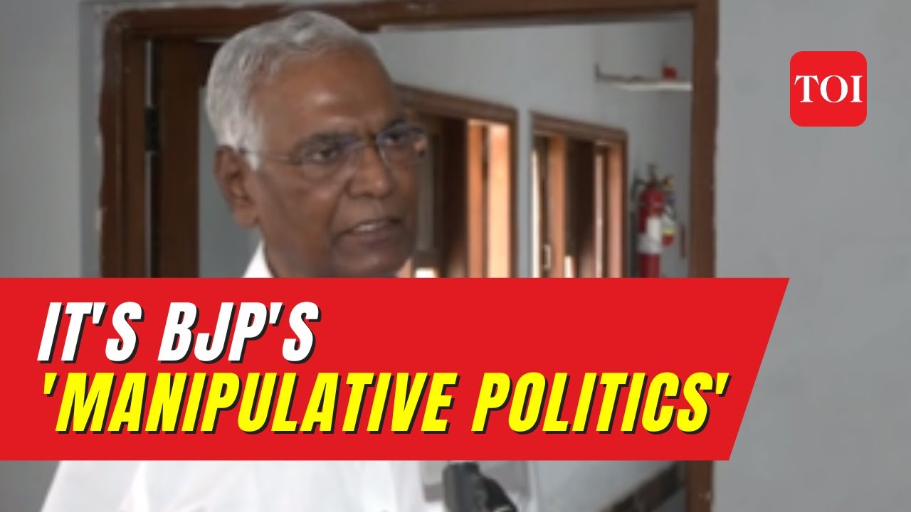 D Raja on Maharashtra NCP crisis: 'BJP trying everything to remain in power'