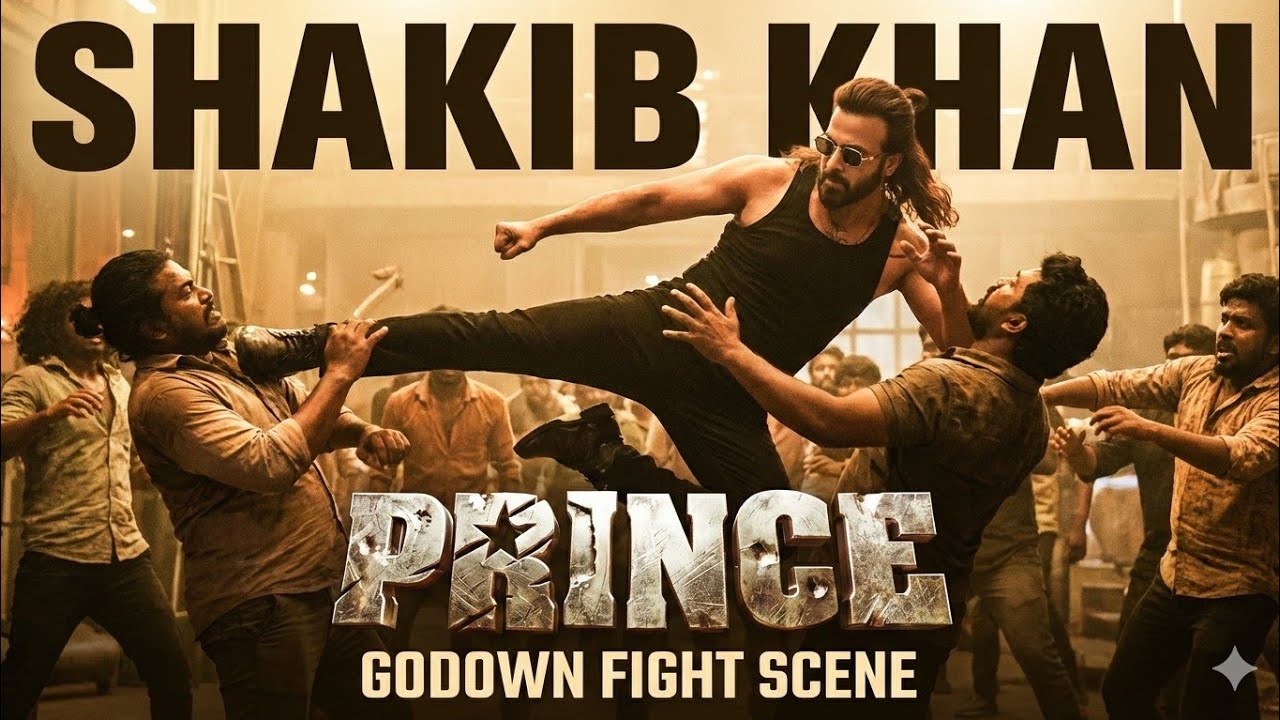 Shakib Khan Prince INDIA গোডাউন Fight Huge Scene🔥চলছে কিছু এখানে! মাথা পাগলে যাবেই!