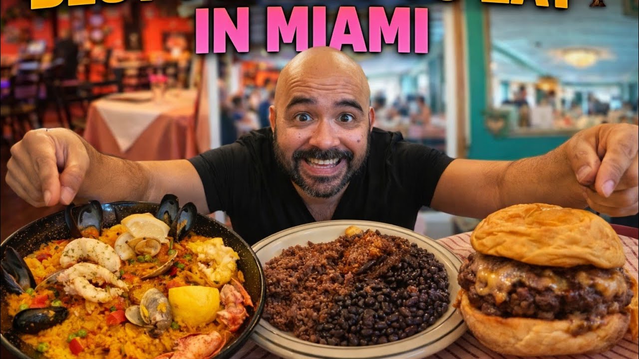 BEST restaurants to eat in MIAMI!! Ultimate Miami food tour!