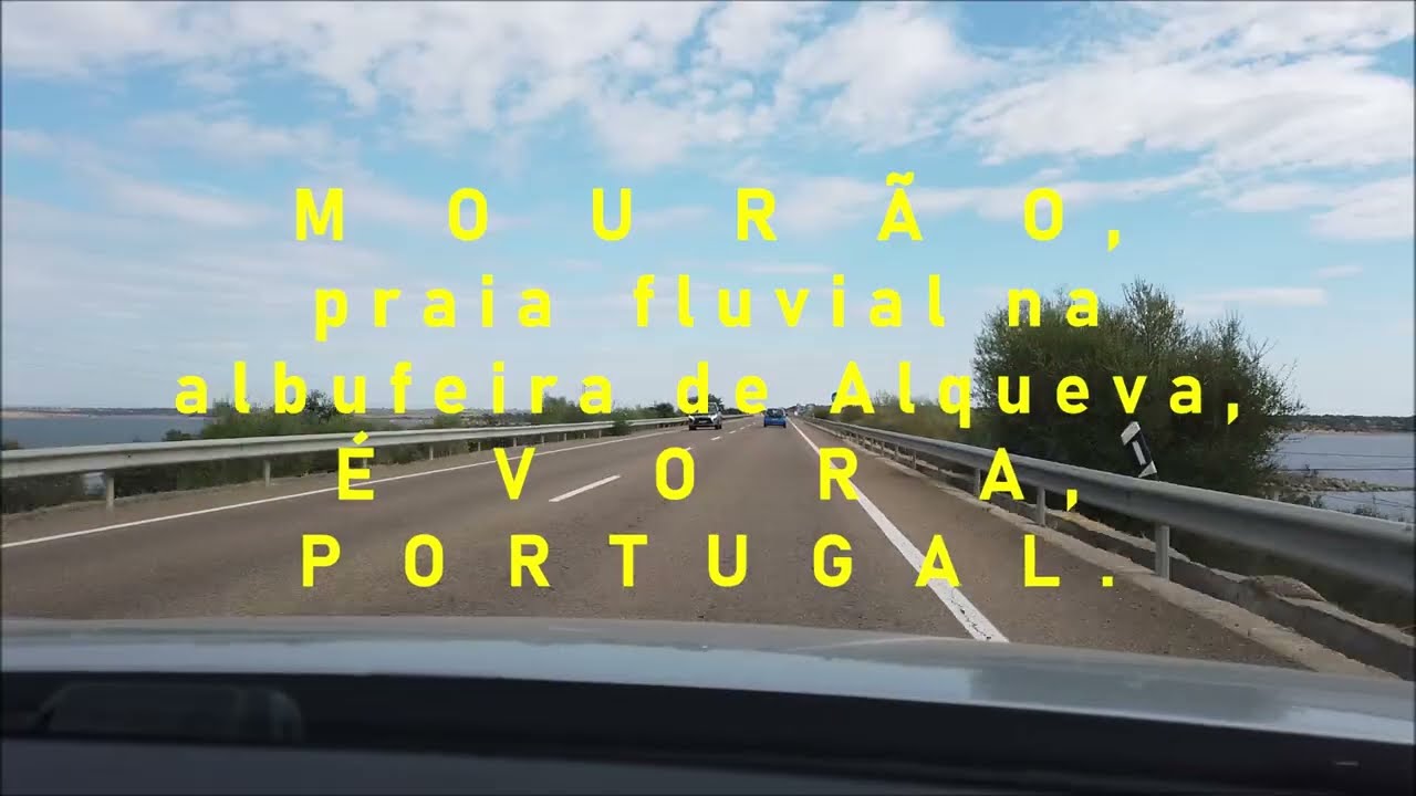 Mourão, praia fluvial na albufeira de Alqueva, Évora, Portugal, UE.