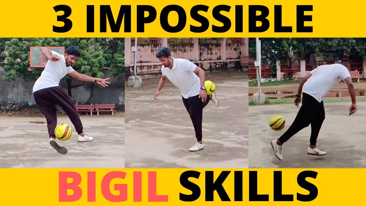 BIGIL Football Skills in 2 Minutes | இவை மிகவும் கடினமானவை 😱😱