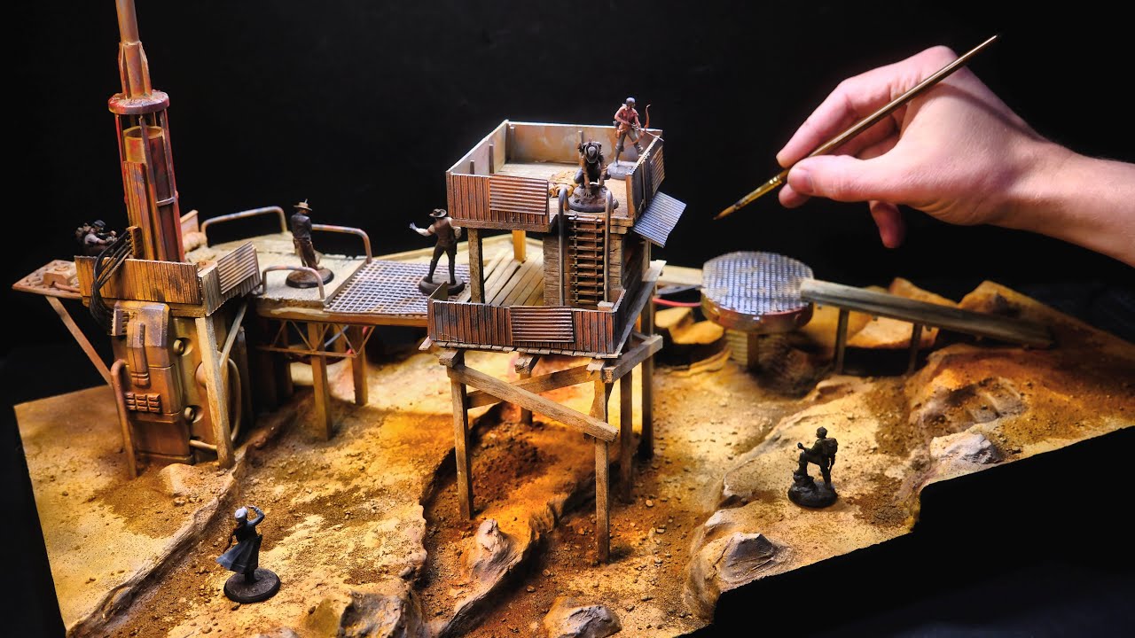 Making a Playable Outpost Diorama