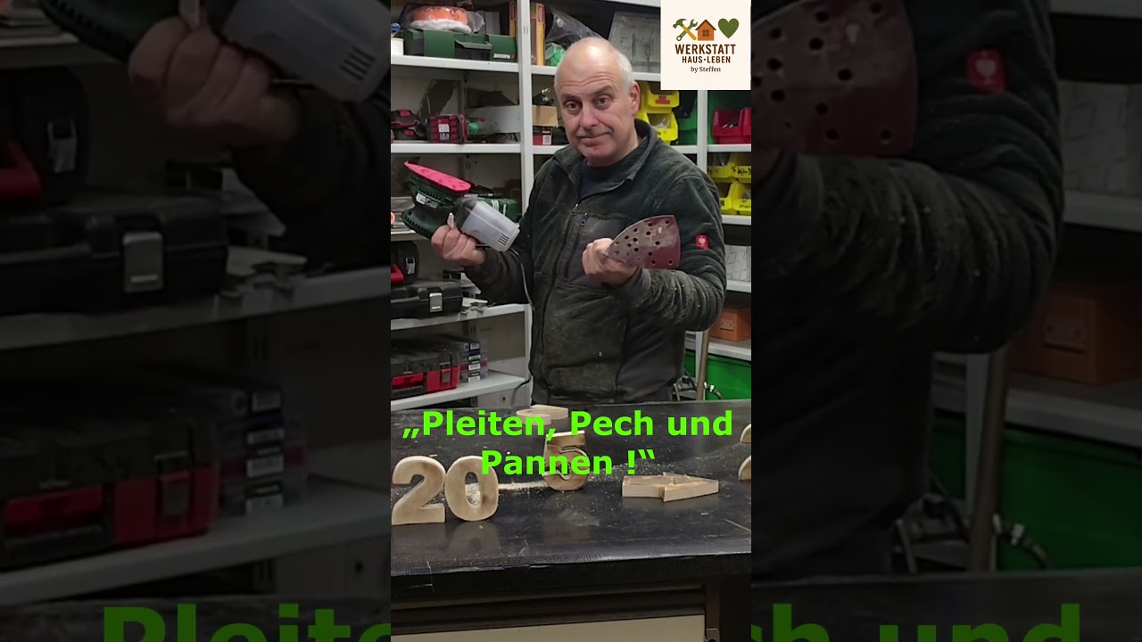 Pleiten, Pech und Pannen : wenn man alles gleich mit Schwung abreißt 😅 