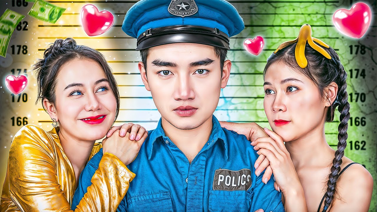 Cô Gái Giàu vs Cô Gái Nghèo Trong Tù! Hai Cô Gái Phải Lòng Chàng Cảnh Sát Đẹp Trai