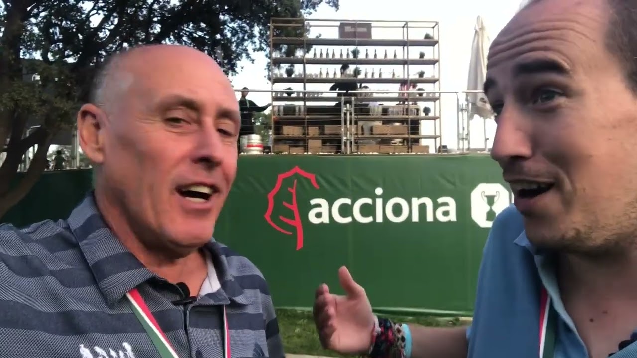Guillermo Salmer&oacute;n e Ignacio Pinedo en el 10 del Club de Campo