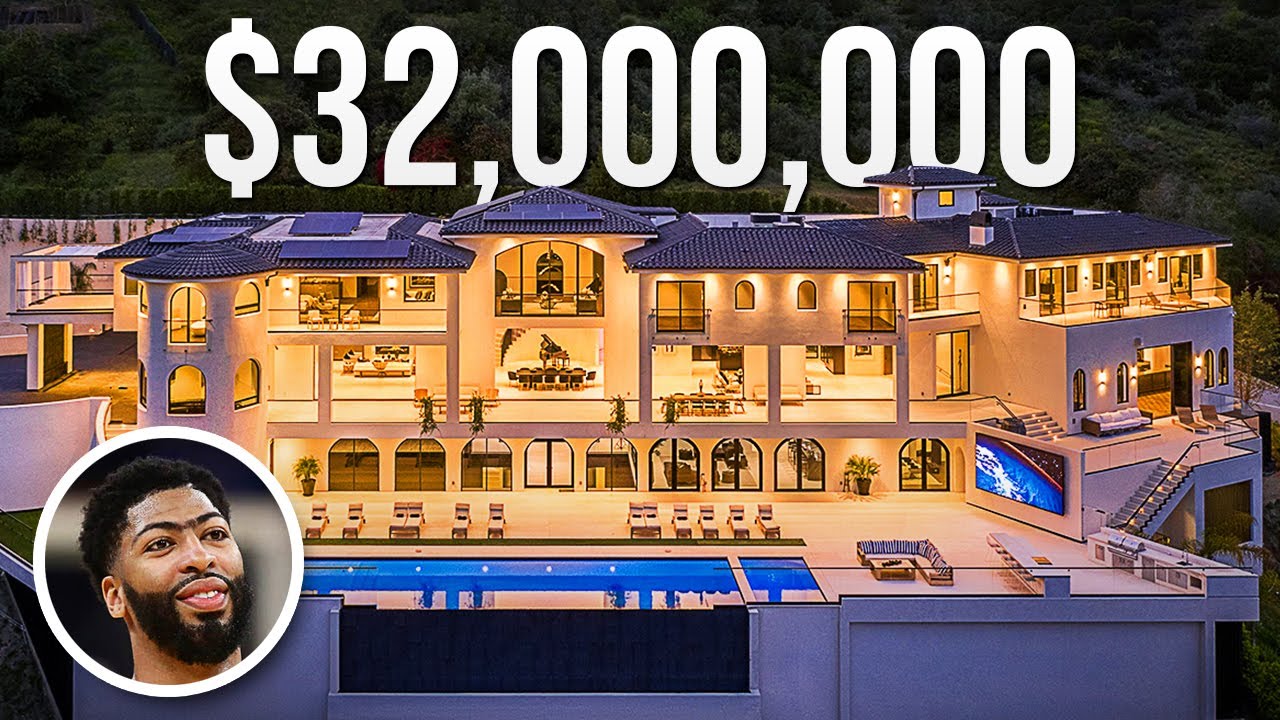 Inside Anthony Davis' $32 Million Bel Air Mansion