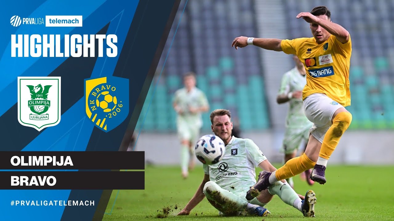 Olimpija 1-2 Bravo| 9. krog 2025/26 #PrvaLigaTelemach