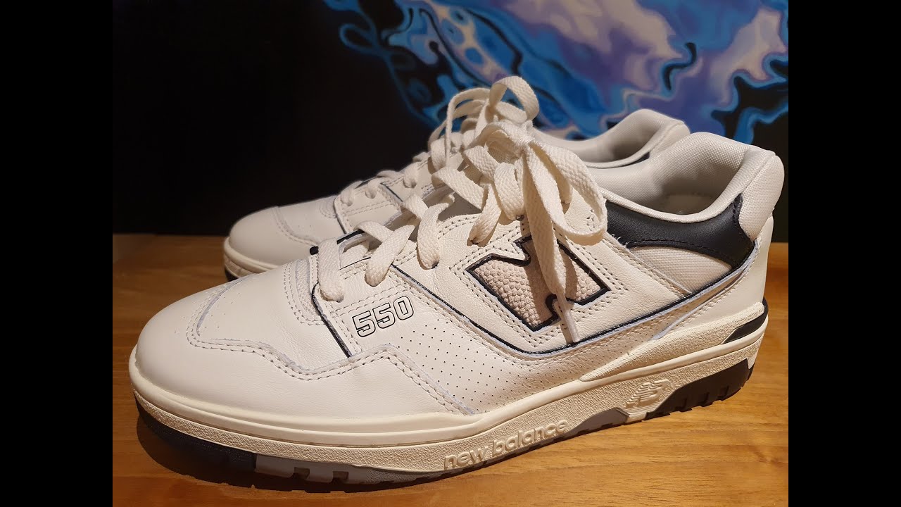 EP. 139 New Balance 550 White Grey Review (Gorgeous pair of sneakers!!!)