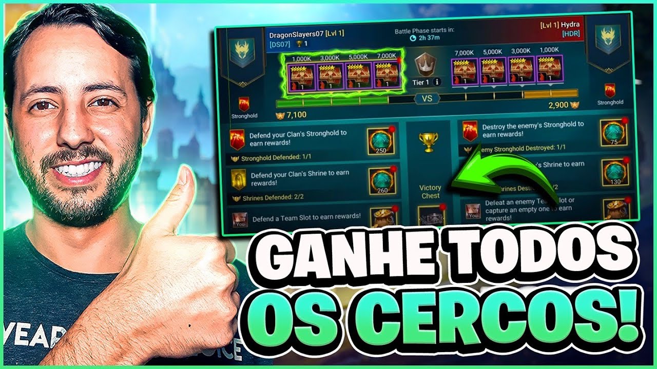 NUNCA MAIS PERCA UM CERCO DE CLAN | Raid Shadow Legends