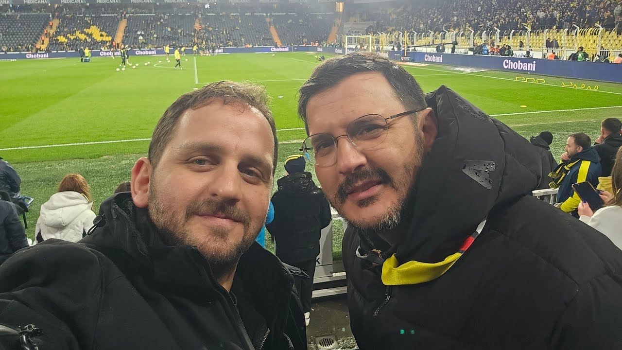 Fenerbahçe Gençlerbirliği tribün çekimi