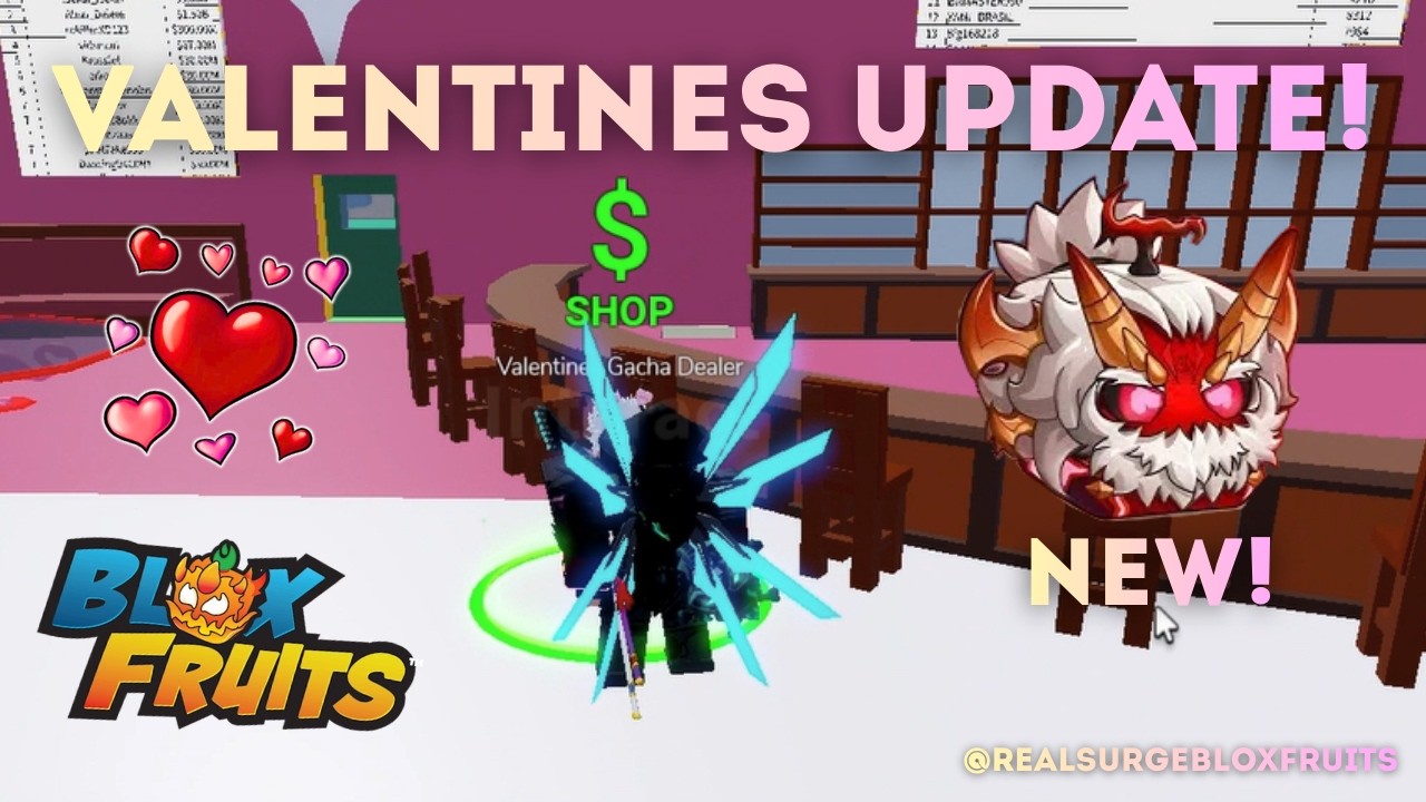 Trying To Roll The NEW Fiend Yeti Mutation | Blox Fruits Valentines Update