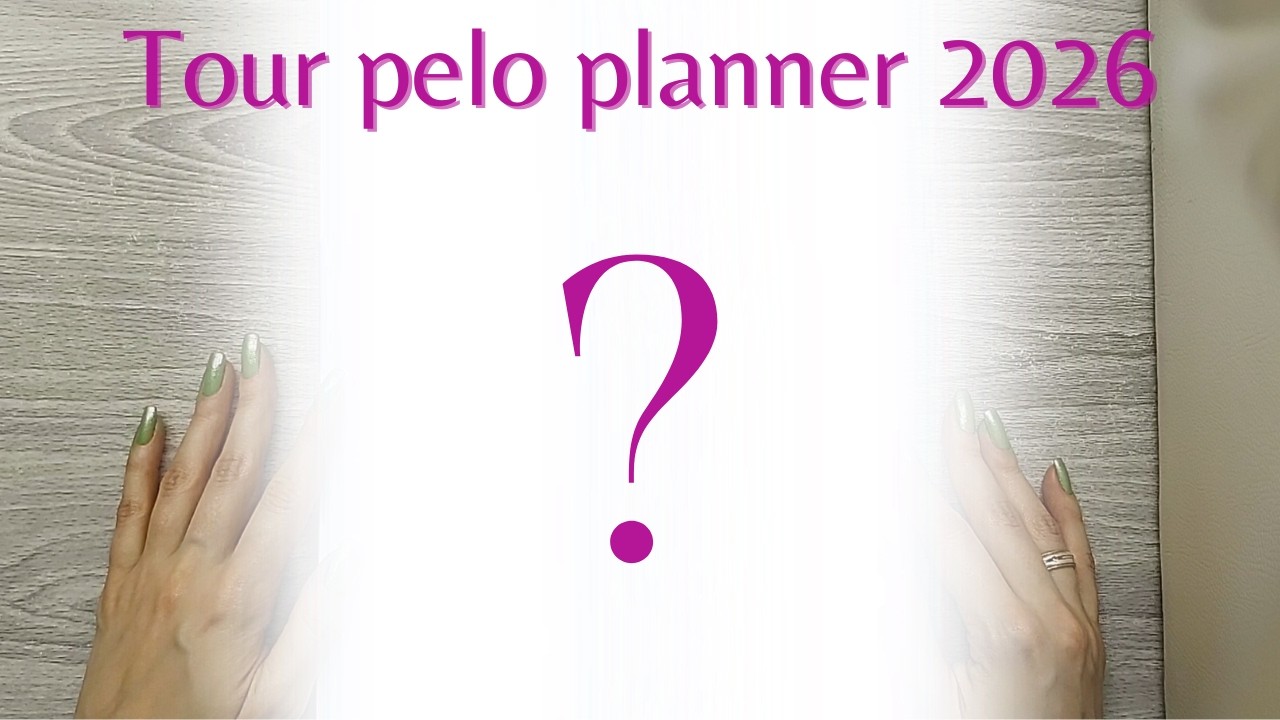 Tour pelo meu planner 2026 - conheça meu planner 2026! | My 2026 planner!