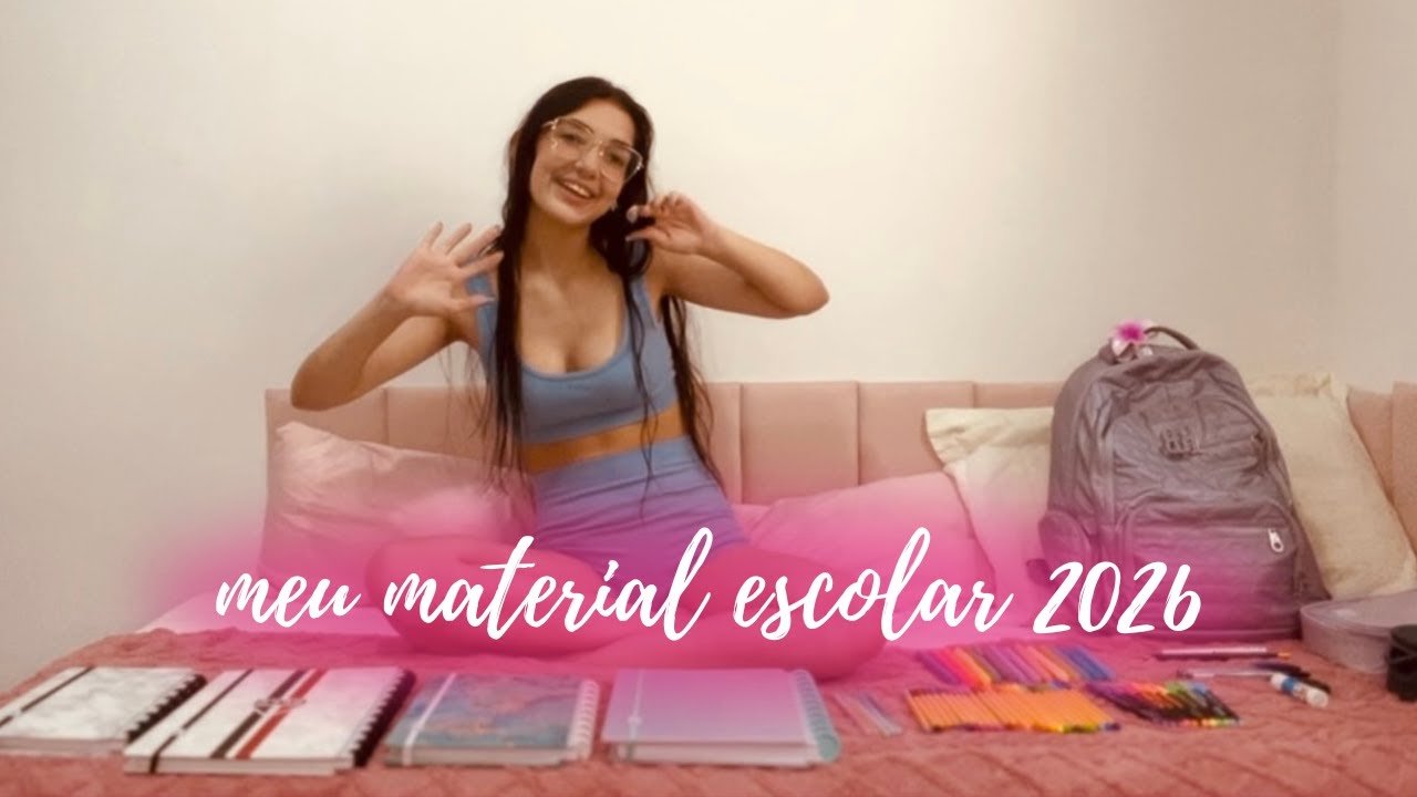 MEU MATERIAL ESCOLAR 2026 | 1º ANO DO ENSINO MÉDIO
