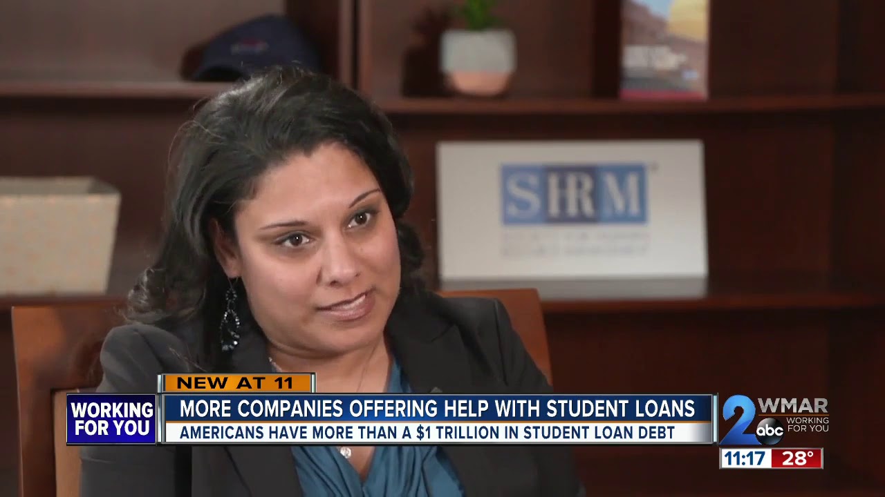 More companies helping employees handle stress of student loan debt