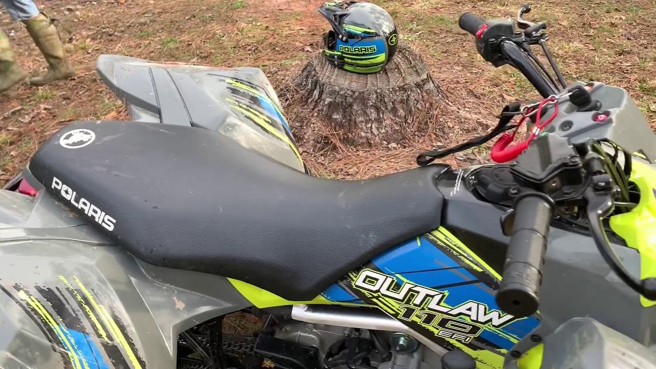 Polaris Outlaw 110 Ripping The Trails Update