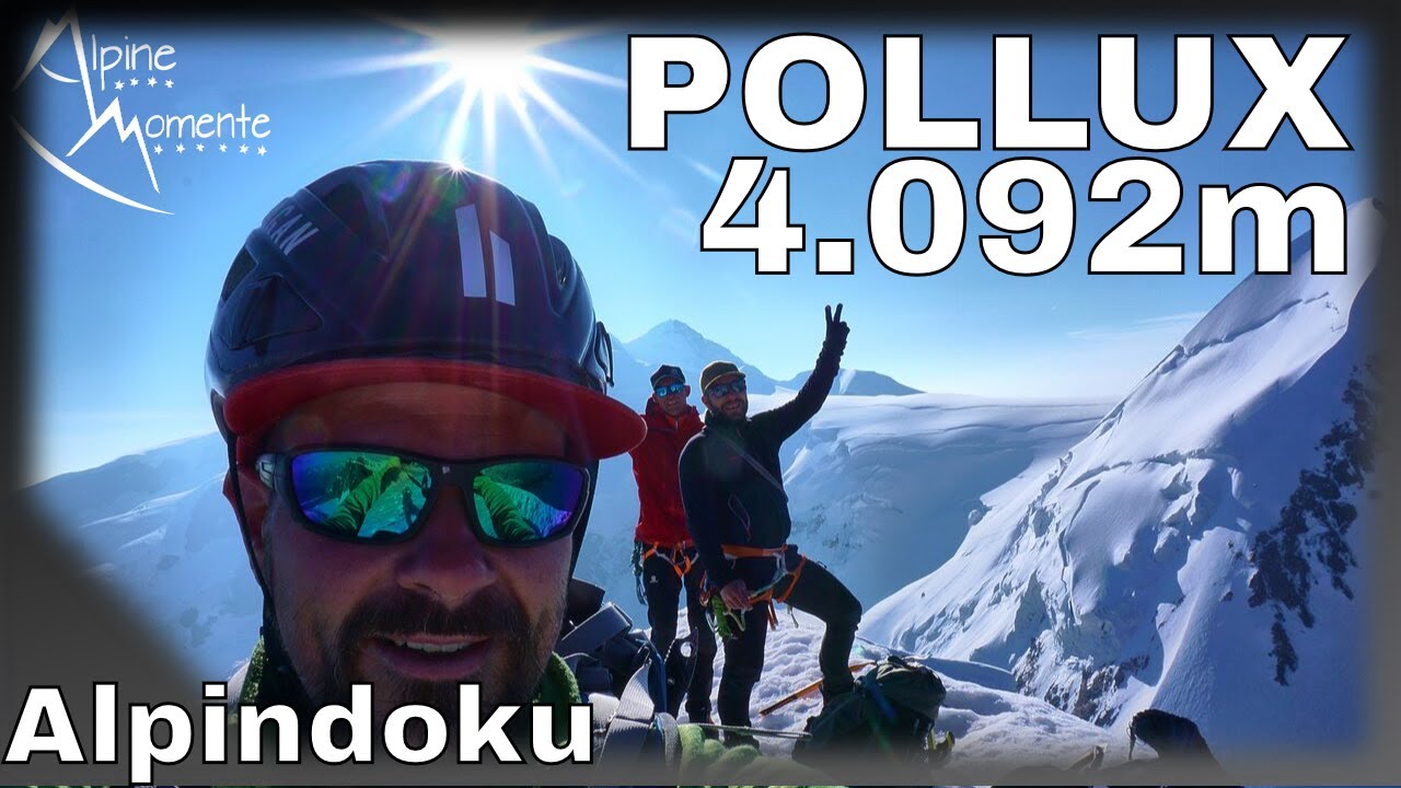 Besteigung Pollux Normalweg 4.092m - Ein einfacher 4000er | Abbruch Spaghettirunde - Dokumentation