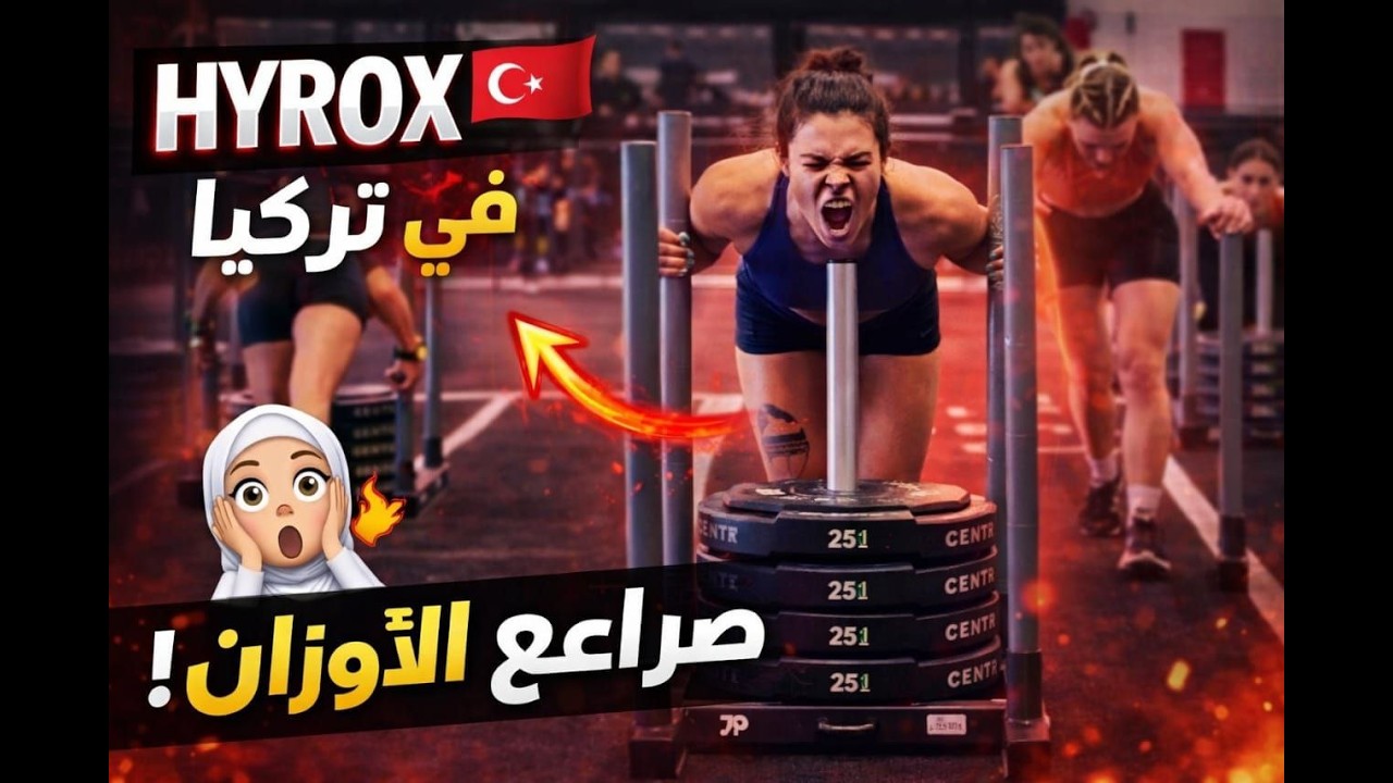 هاد الفيديو ديال HYROX إسطنبول Day 2 فتركيا 🇹🇷