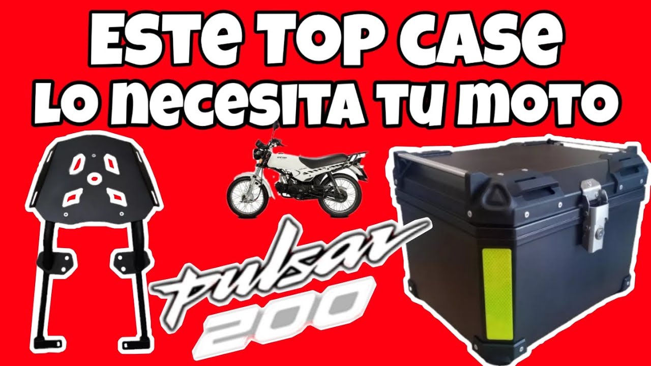 Como instalar parrila y baul top case a Pulsar 200 NS