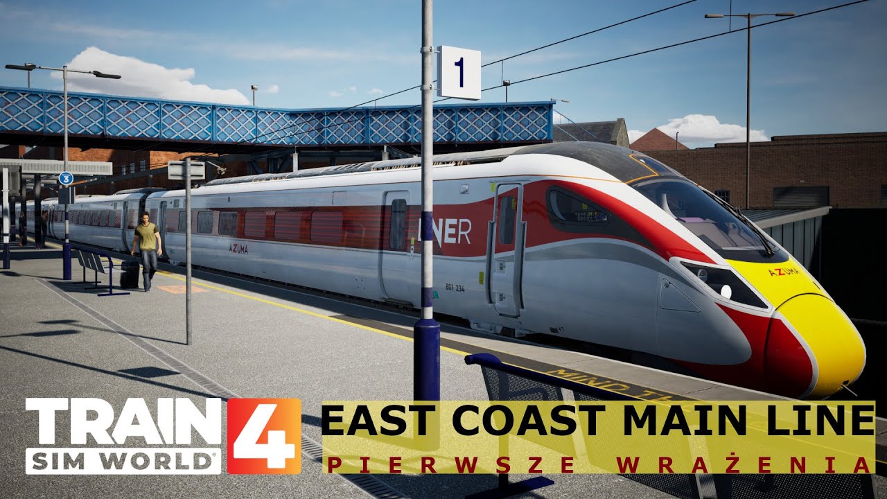 Train Sim World 4. East Coast Main Line. Pierwsze wrażenia