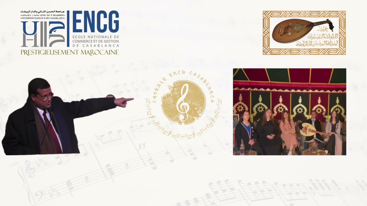 La restitution du Directeur Artistique de la Chorale ENCG-C au GRAND ATELIER à UM6P