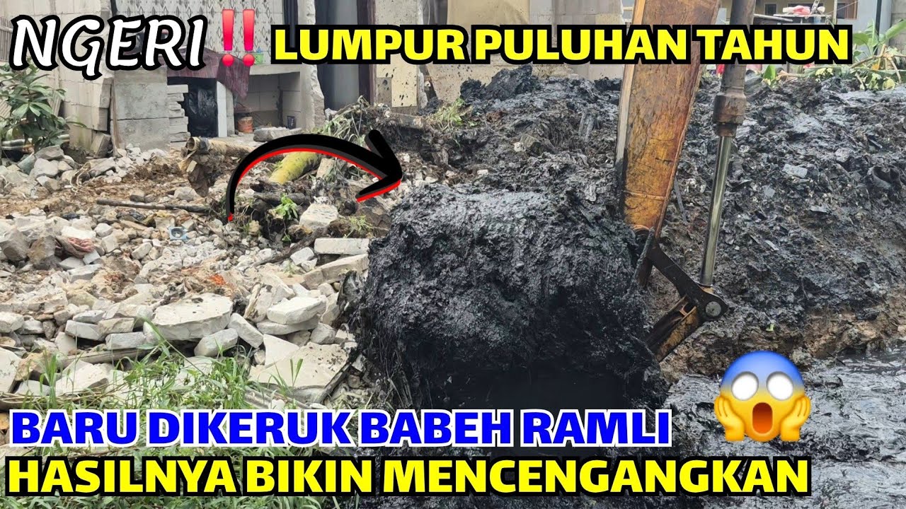 TERNYATA BEGINI❗️KONDISI LUMPUR PULUHAN TAHUN YANG DIKERUK BABE RAMLI❗️
