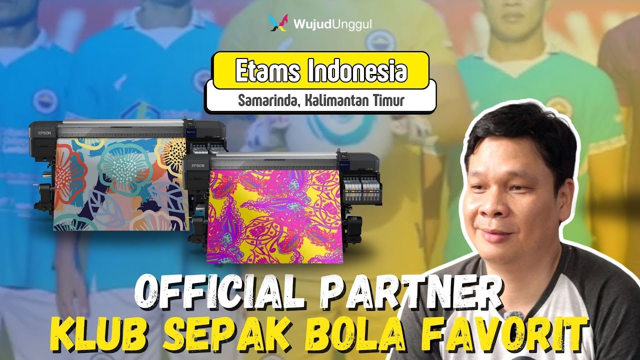 Kisah Sukses ETAMS Bisnis Jersey Hingga Jadi Official Partner Klub Sepak Bola Nasional