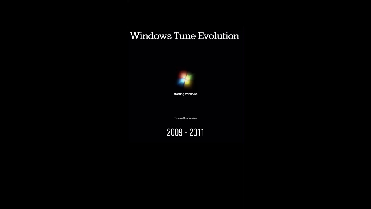 Windows Startup Sound Evolution | Windows Tune