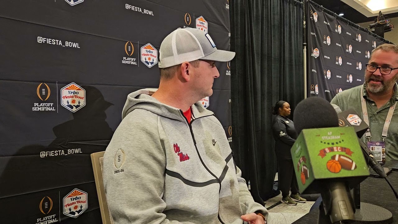 Joe Judge OLE MISS Offensive Assistant Coach Fiesta Bowl PC 1.6.26 