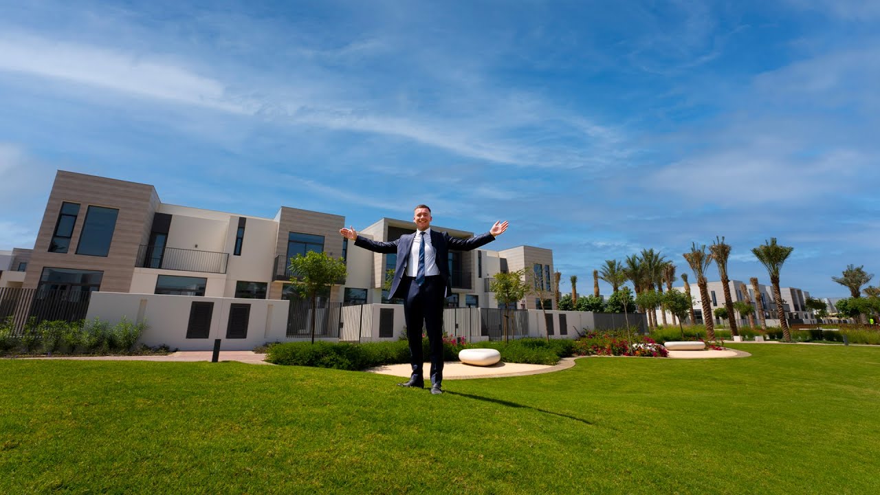 brand new 3 & 4 bedroom townhouse tours at sun, arabian ranches 3 | emaar developed