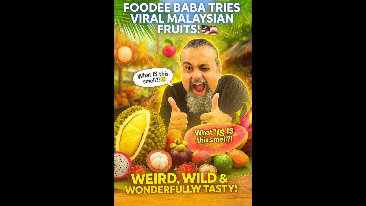 foodee baba trying viral malaysian fruits and their review #foodeebaba