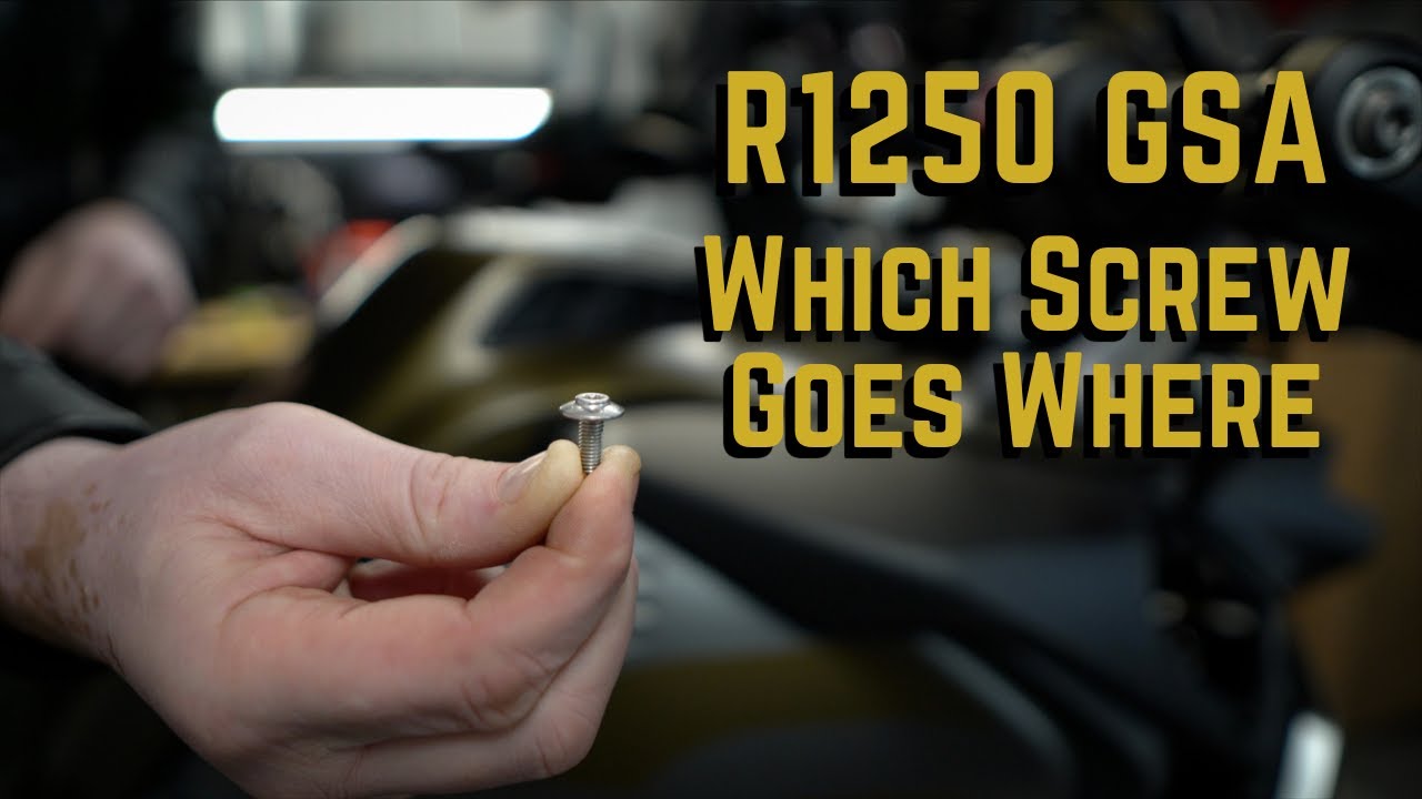 Strip Your BMW R1250GSA Down With Confidence Screw By Screw.