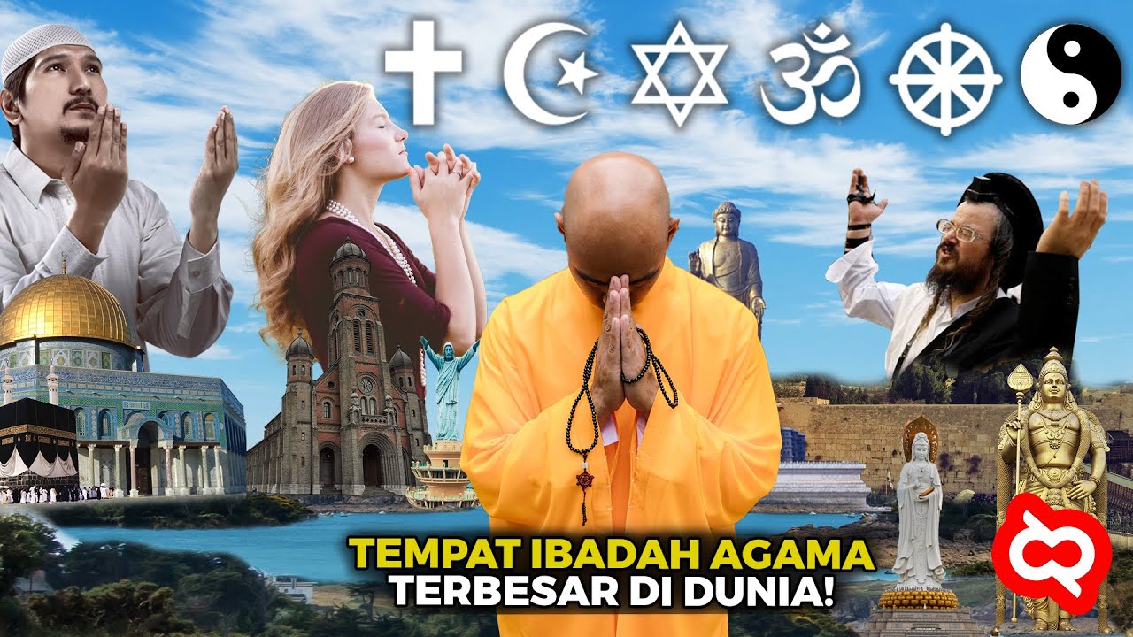 Inilah Tempat Suci Terbesar dari Berbagai Agama di Seluruh Dunia! Ada Dari Indonesia?