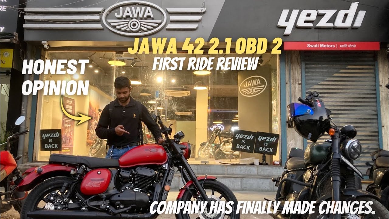 All New Jawa 42 2.1 OBD 2 First Ride Review | What Changes Are Made in Jawa 42 2.1 OBD2 | Must Watch