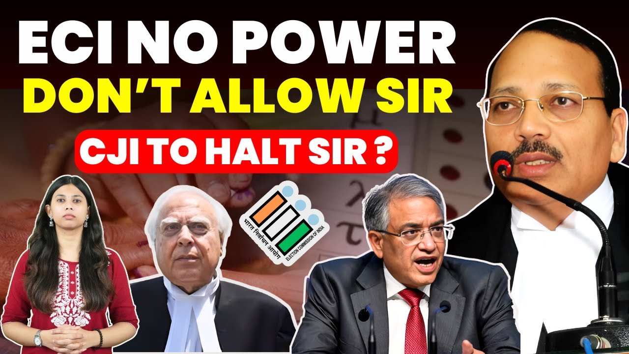 ECI NO POWER.....DON'T ALLOW SIR.....CJI-SC TO HALT SIR EXERCISE #supremecourtofindia #sir