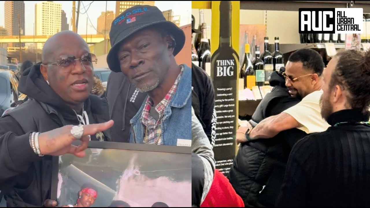 Juvenile Gets Emotional After Birdman Shows Up To Grocery Store For His 