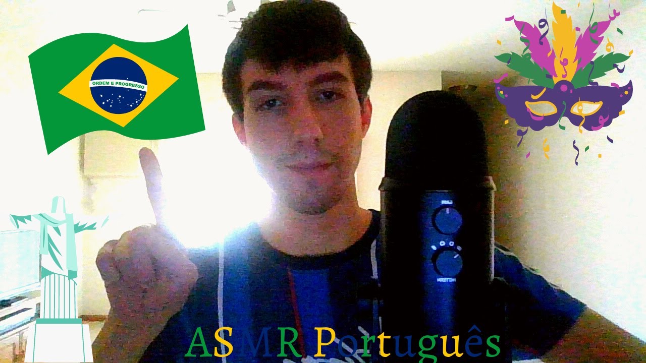 ASMR Gringo Falando Em Português 🇧🇷