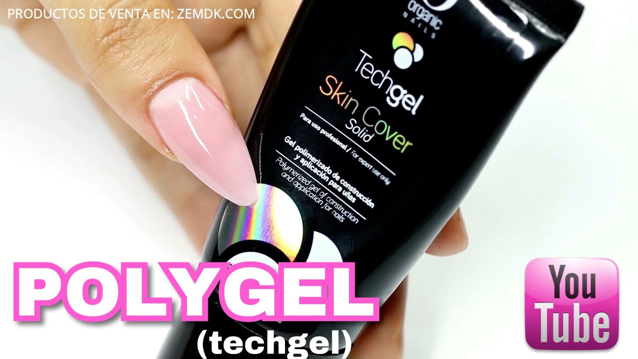 CLASE #30 APLICACIÓN CORRECTA DEL PolyGel 💅🏻 UÑAS ESCULTURALES/ Classic Almond (techgel)