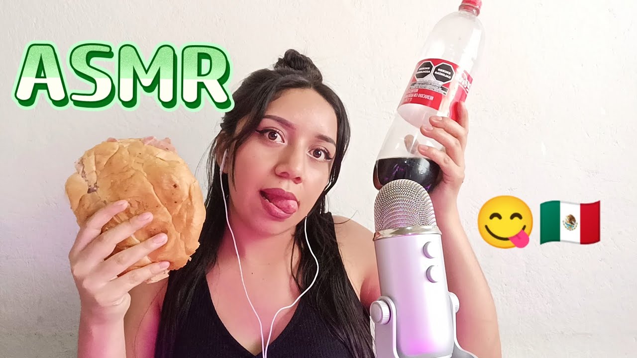 ASMR/ mukbang/💦💤 👄comiendo torta 🤤🇲🇽liz asmr