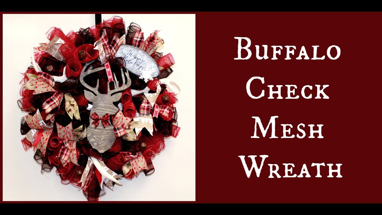 Buffalo Check Wreath