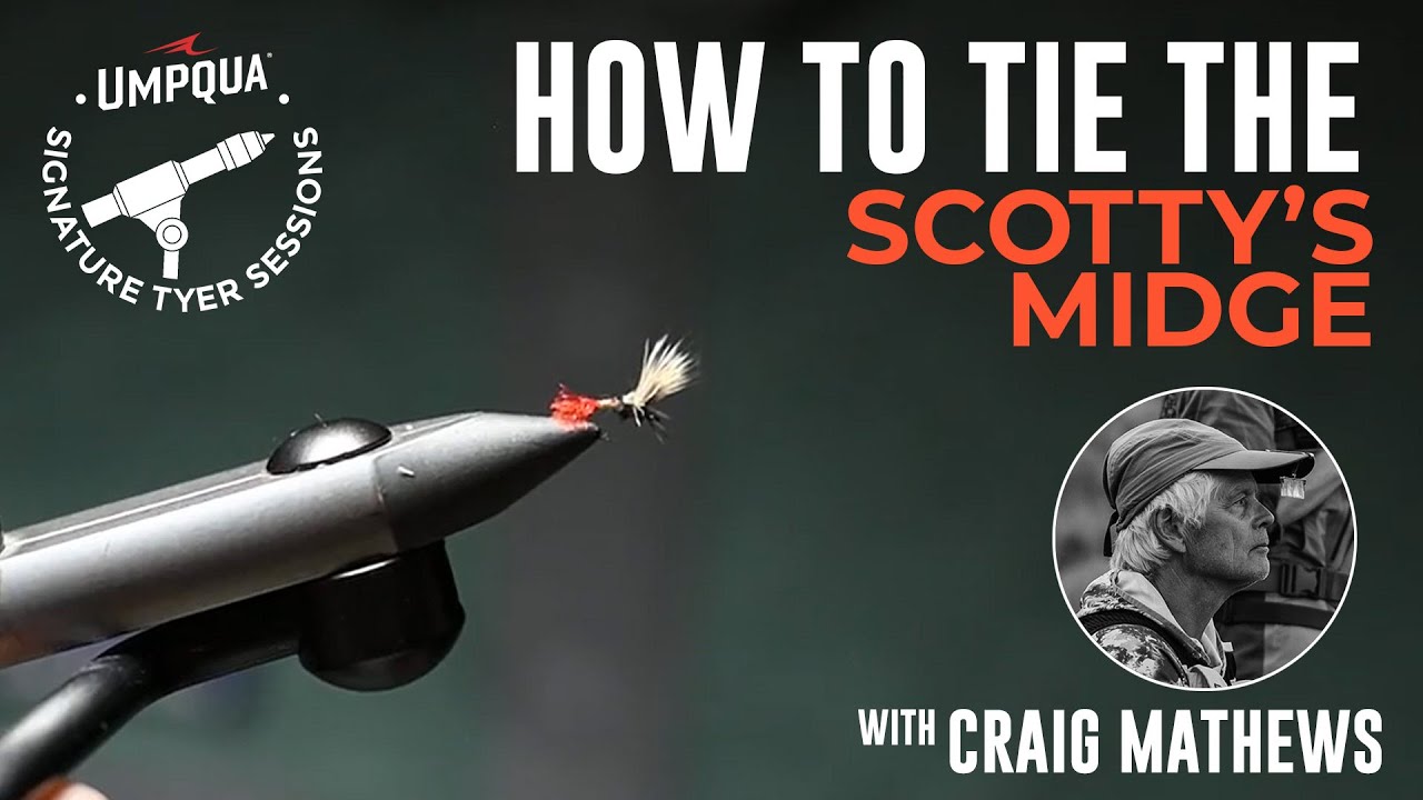How to tie the Scotty's Midge with Umpqua Signature tyer Craig Mathews