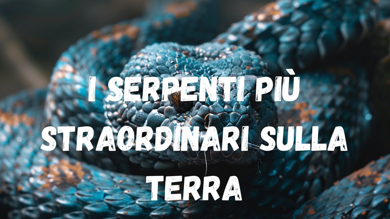I Serpenti Pi&ugrave; Straordinari sulla Terra