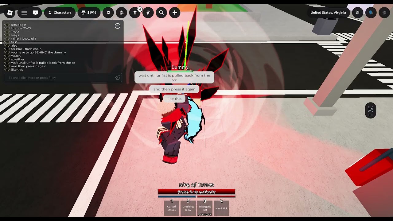Black flash tutorial