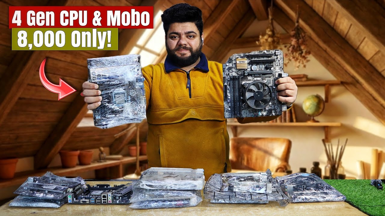 Best motherboard and processor deals in 2026 | 4th gen motherboard and 4th gen processor in 8000 |