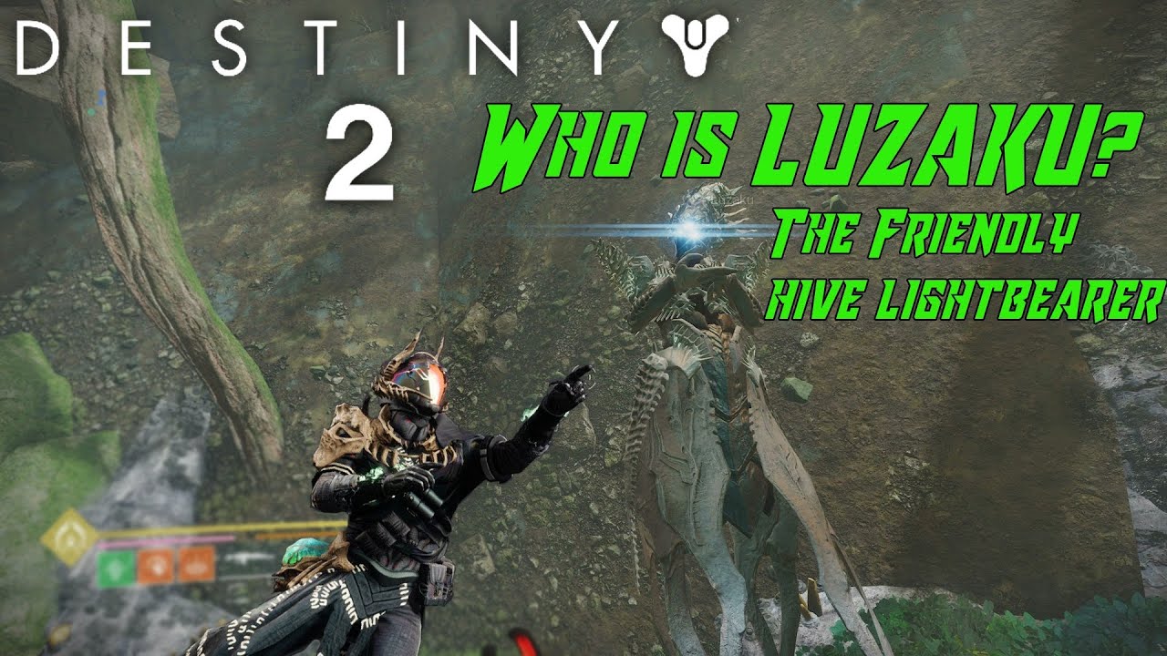 Destiny 2 The Final Shape - Who is Luzaku? The Friendly Hive Lightbearer