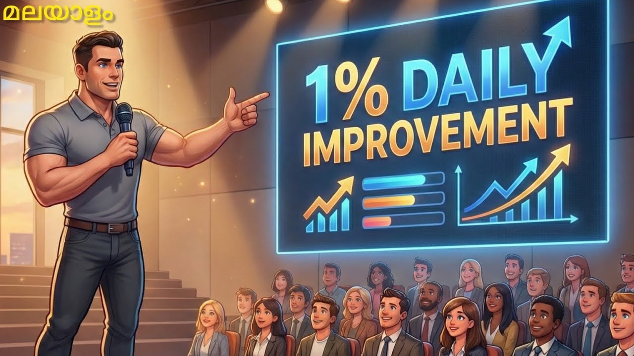 1% Daily Improvement – The Secret to Massive Success | Motivational Speech Malayalam