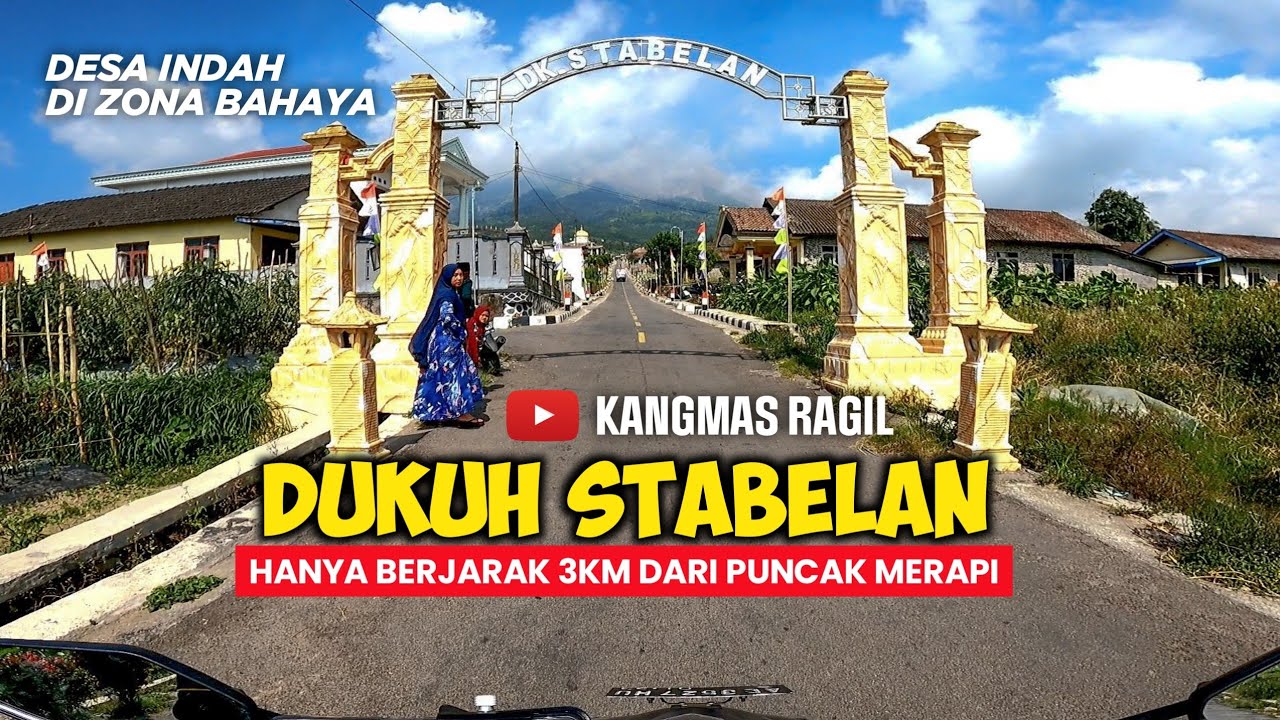 GUNUNG MERAPI ERUPSI??Menuju  STABELAN‼️DESA TERDEKAT DENGAN  GUNUNG MERAPI.
