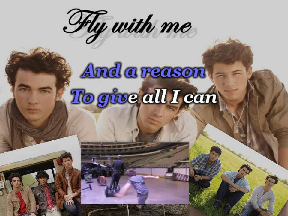 Fly with me (Karaoke/Instrumental) Jonas Brothers