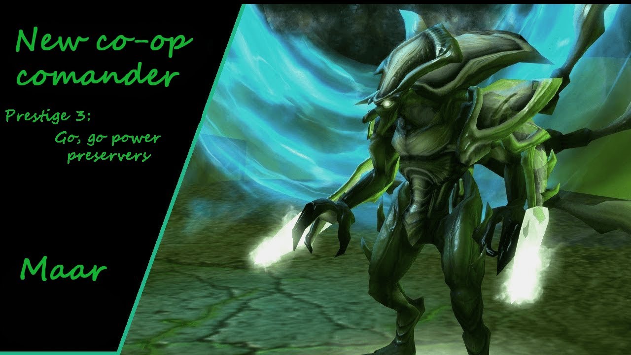 One Hybrid beats Amon! 3rd prestige. New coop commander - Maar. Starcraft 2 Co-op+. (EU) #sc2coop
