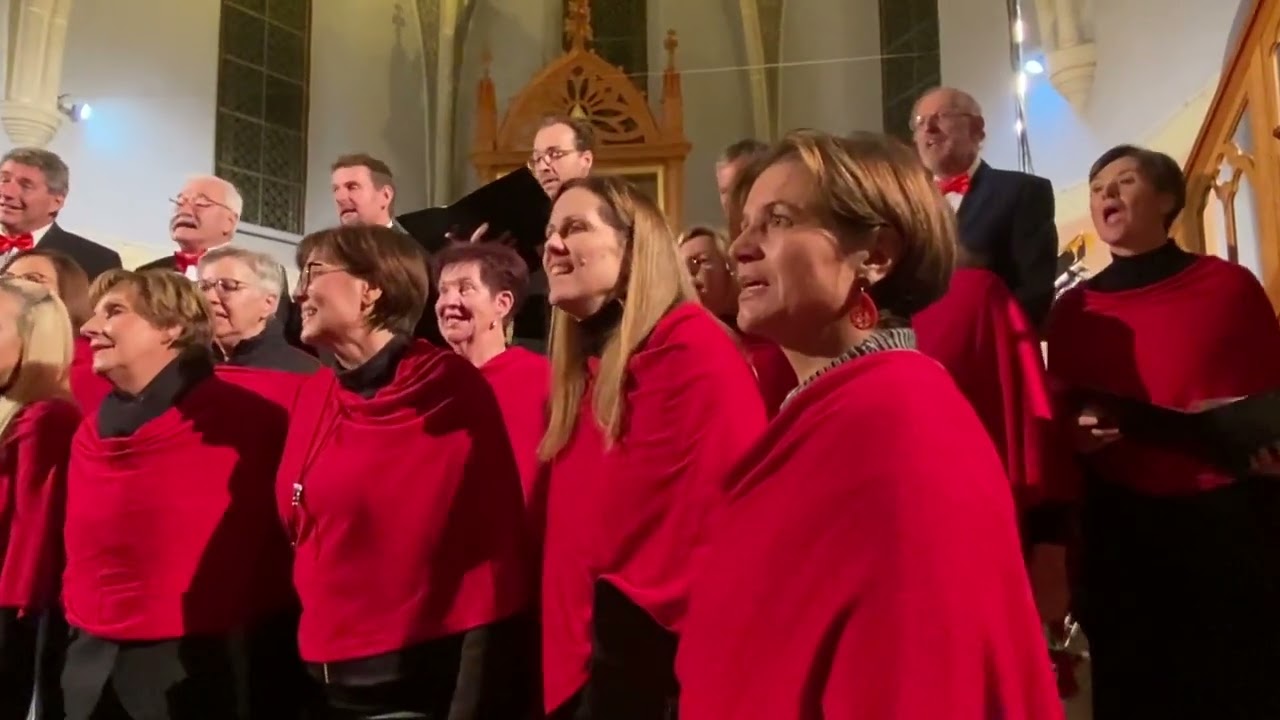 G&aring;batscher Wegkreuzlied vom Singkreis Fresach in Arriach am 31.10.2024